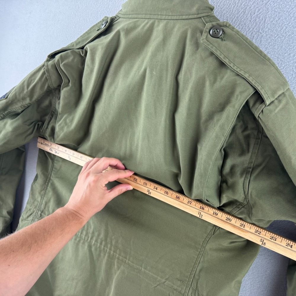 Vintage M-65 Jacket Mens Medium 70s Coat Cold WEather Field 1977 - Picture 9 of 16
